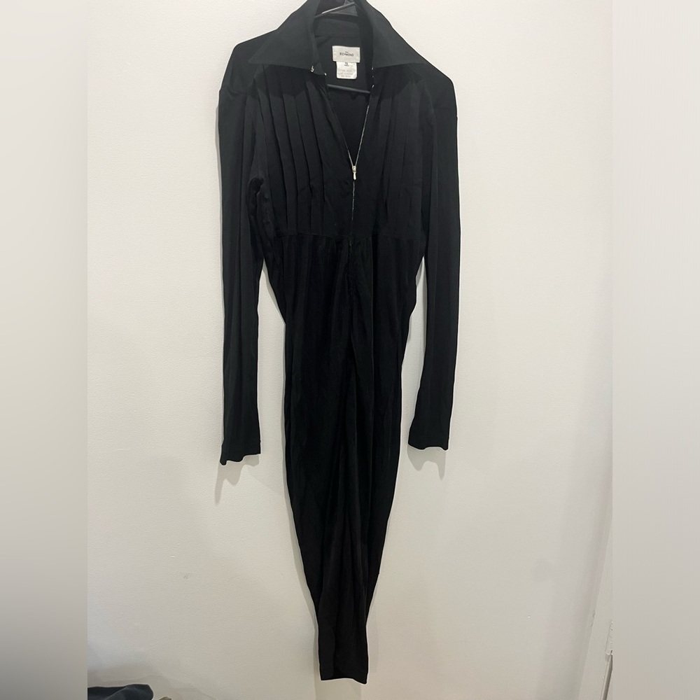 Vintage John Richmond Slinky Bodycon Maxi Dress Size 10